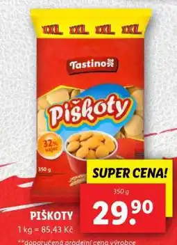 Lidl Piškoty nabídka