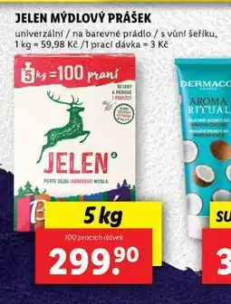 Lidl Jelen mýdlový prášek nabídka