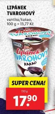 Lidl Lipánek tvarohový nabídka