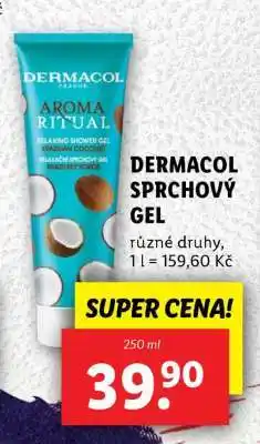 Lidl DERMACOL Sprchový gel nabídka