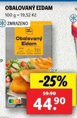 Lidl Obalovaný eidam nabídka
