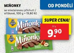 Lidl Miňonky nabídka
