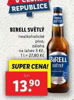 Lidl Birell světlý nabídka