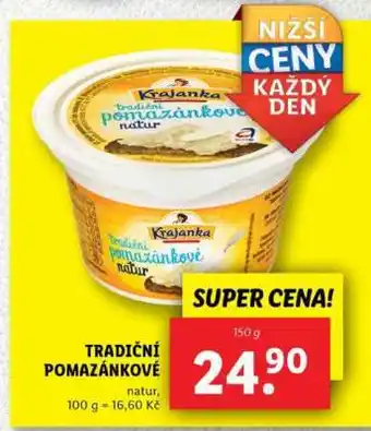 Lidl Tradiční pomazánkové nabídka