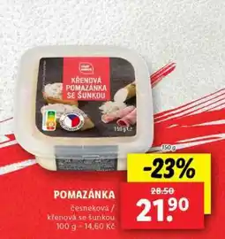 Lidl Pomazánka nabídka