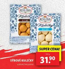 Lidl SÝROVÉ KULIČKY nabídka