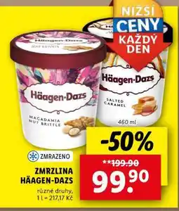 Lidl Zmrzlina Häagen - Dazs nabídka