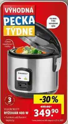 Lidl SILVERCREST RÝŽOVAR 400 W nabídka