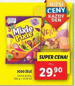 Lidl Jojo želé nabídka