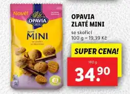 Lidl OPAVIA ZLATÉ MINI nabídka