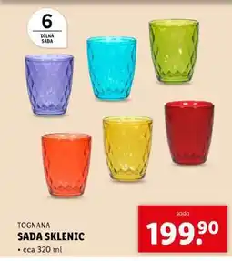 Lidl TOGNANA SADA SKLENIC nabídka
