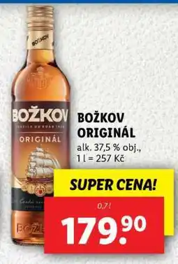 Lidl Božkov Originál nabídka