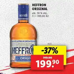 Lidl HEFFRON ORIGINÁL nabídka