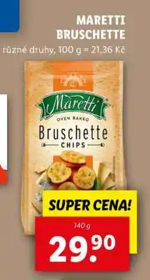 Lidl Maretti Bruschette nabídka
