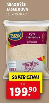 Lidl ARAX Rýže jasmínová nabídka