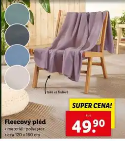 Lidl Fleecový pléd nabídka