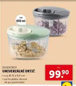 Lidl SILVERCREST UNIVERZÁLNÍ DRTIČ nabídka
