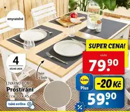 Lidl LIVARNO HOME Prostírání nabídka