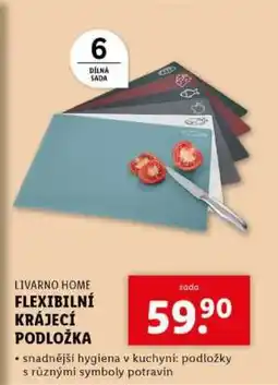 Lidl LIVARNO HOME FLEXIBILNÍ KRÁJECÍ PODLOŽKA nabídka