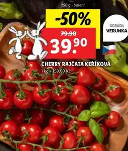 Lidl CHERRY RAJČATA KEŘÍKOVÁ nabídka