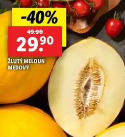 Lidl Žlutý meloun medový nabídka