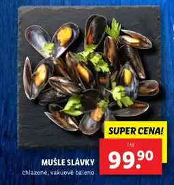 Lidl Mušle slávky nabídka