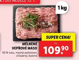 Lidl MĚLNĚNÉ VEPŘOVÉ MASO nabídka