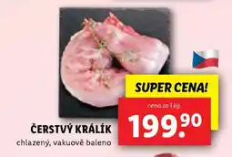 Lidl ČERSTVÝ KRÁLÍK nabídka
