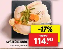 Lidl Sváteční kuře nabídka