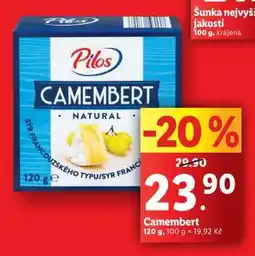 Lidl Camembert nabídka