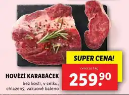 Lidl Hovězí karabáček nabídka