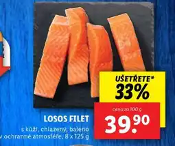 Lidl Losos filet nabídka