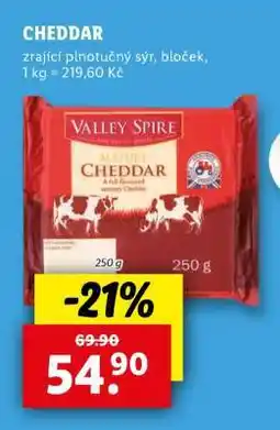 Lidl Cheddar nabídka