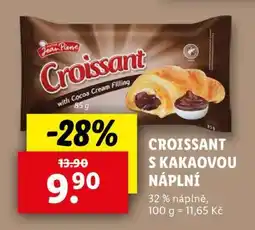 Lidl Croissant s kakaovou náplní nabídka