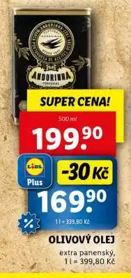 Lidl Olivový olej nabídka