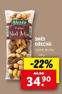 Lidl Alesto Roasted Nut Mix nabídka