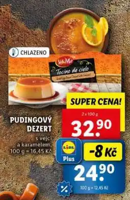 Lidl Pudingový dezert nabídka