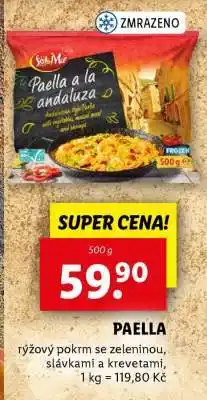 Lidl Paella nabídka