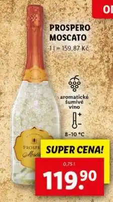 Lidl Prospero Moscato nabídka