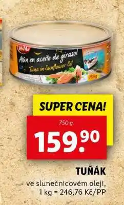 Lidl Tuňák nabídka