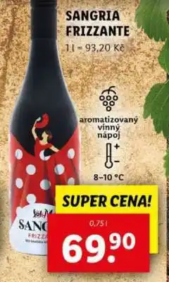Lidl Sangria Frizzante nabídka
