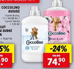 Lidl Coccolino aviváž nabídka