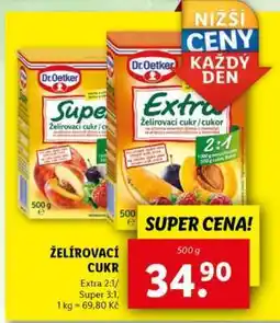 Lidl Želírovací cukr nabídka