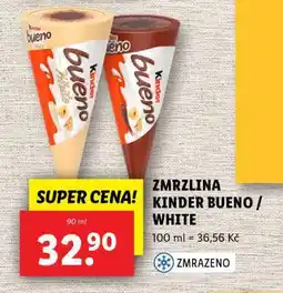 Lidl ZMRZLINA KINDER BUENO / WHITE nabídka