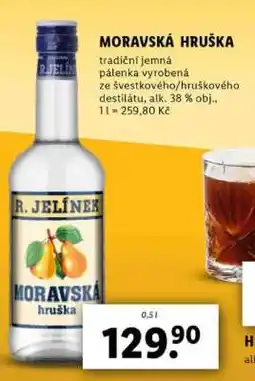 Lidl Moravská Hruška nabídka