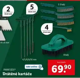 Lidl PARKSIDE Drátěné kartáče nabídka