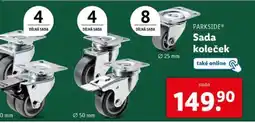 Lidl Sada koleček nabídka