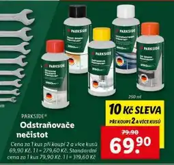 Lidl PARKSIDE Odstraňovače nečistot nabídka