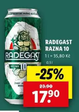 Lidl Radegast Rázná 10 nabídka