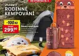 Lidl CRIVIT DĚTSKÝ SPACÍ PYTEL nabídka